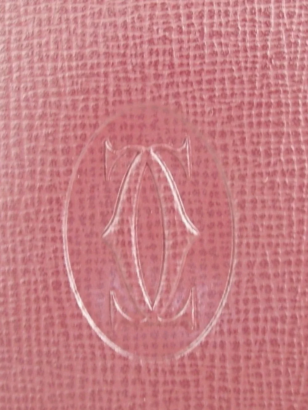 Cartier Must Line Leather Cosmetic Bag- Bordeaux 😍❤️